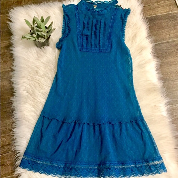 Free People Tops - 🌵Free people boho lace mesh Victorian top